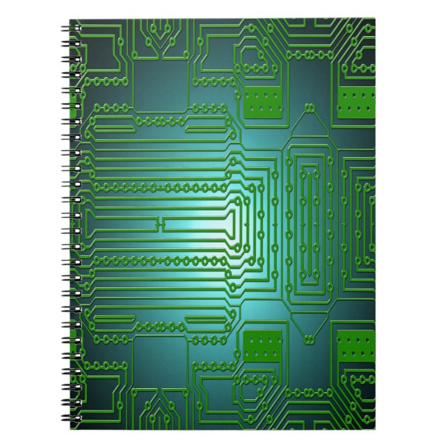Cuaderno circuitos de conductores de placa (Frente)