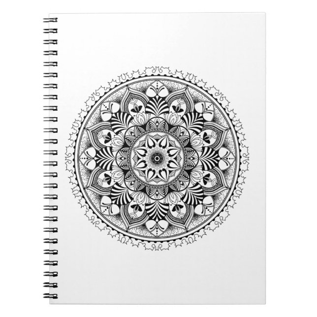 Cuaderno Círculo de la mandala (Frente)