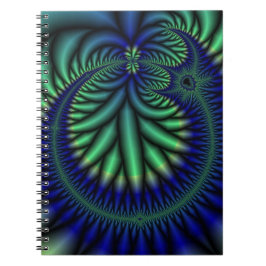 Cuaderno Círculo de vida Fractal bloc de notas