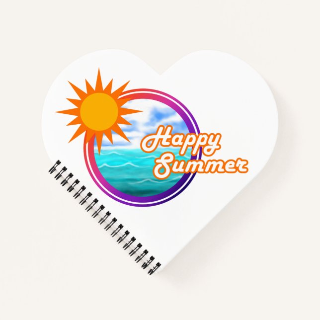 Cuaderno Círculo Feliz Océano de Verano (Anverso)