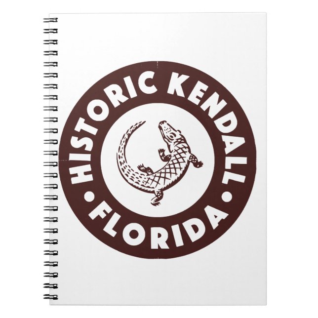 Cuaderno Círculo Kendall Florida - Marrón (Frente)