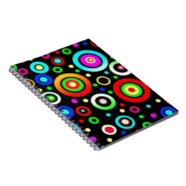 Cuaderno Círculos Coloreados (Lado Derecho)