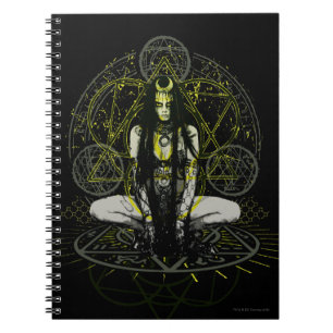 Cuaderno Círculos de la magia de la encantadora del pelot