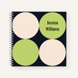 Cuaderno Círculos modernos de mediados del siglo