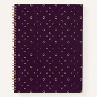 Cuaderno Ciruela | Sol de Zinnia Dorada
