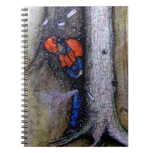 Cuaderno Cirujano arborista husqvarna (Frente)
