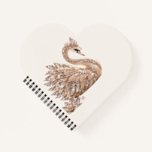 Cuaderno Cisne de Cristal de Lujo