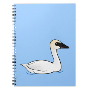 Cuaderno Cisne de trompetista de Birdorable