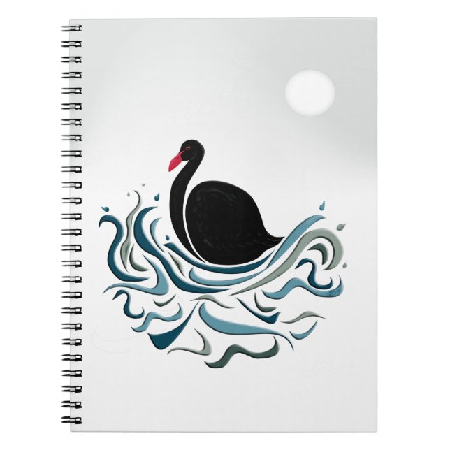 Cuaderno Cisne negro (Frente)
