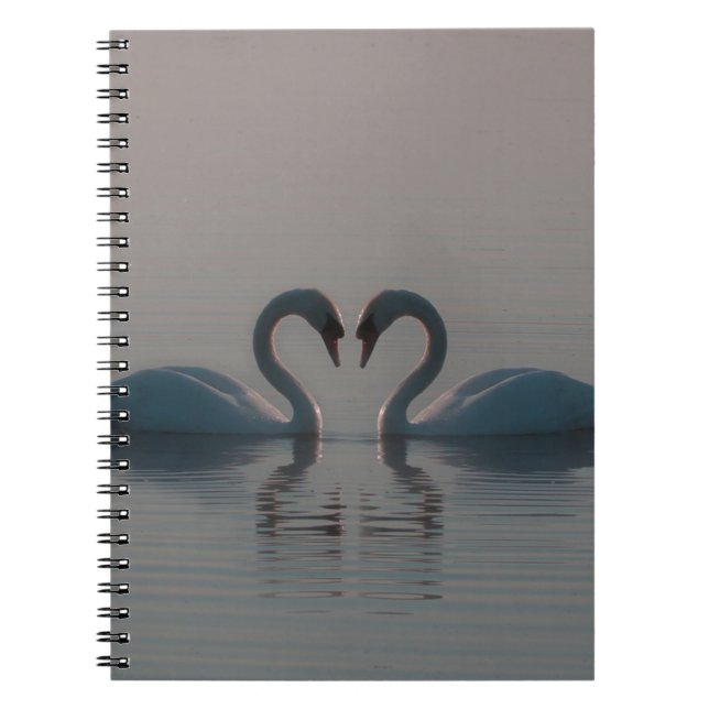 Cuaderno Cisnes en el lago (Frente)