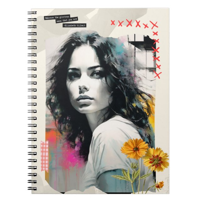 Cuaderno Cita : Acepta el glorioso desastre que eres (Frente)