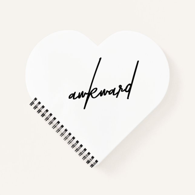 Cuaderno Cita cómica poco convincente (Anverso)