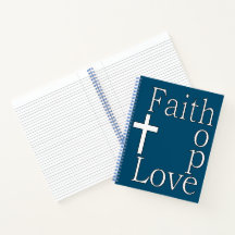Cita cristiana "Faith Hope Love"