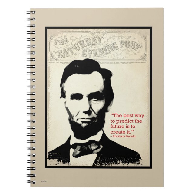 Cuaderno Cita de Abe Lincoln (Frente)