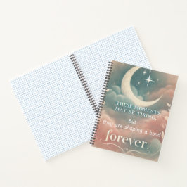 Cuaderno Cita de aliento para nueva mamá sentimental arte d