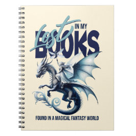 Cuaderno Cita de amante de libros de Dragon and Fairy and F