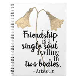 Cuaderno Cita de amistad acuarela Arte floral