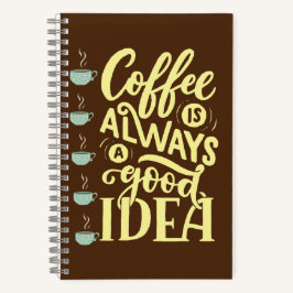 Cuaderno cita de café