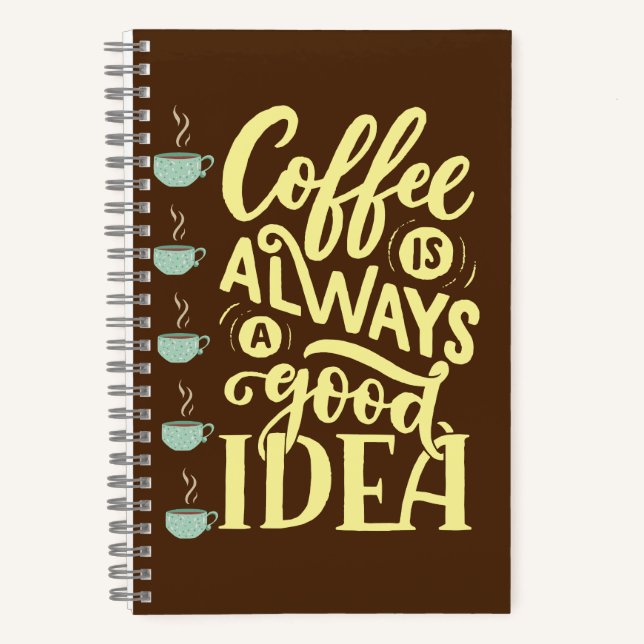 Cuaderno cita de café (Anverso)