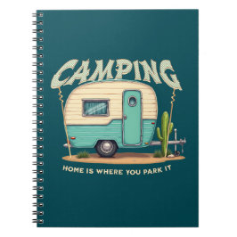 Cuaderno Cita de camping y camping