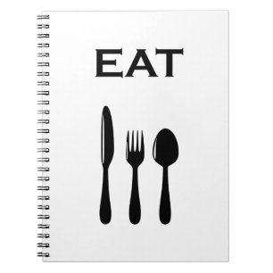 Cuaderno Cita de cocina para comer