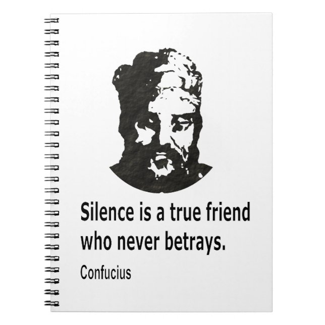 Cuaderno Cita De Confucio (Frente)