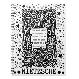 Cuaderno Cita de Dancing STAR de Nietzsche