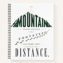 Cita de distancia de pasos de montaña