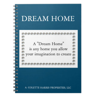 Cuaderno Cita de Dream Home - Diseño 3