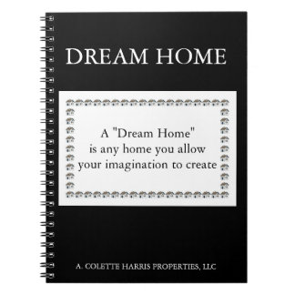 Cuaderno Cita de Dream Home - Diseño de 2 portátiles