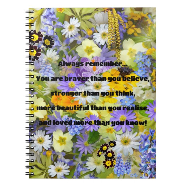 Cuaderno Cita de Empath Bravery Positive Animation (Frente)