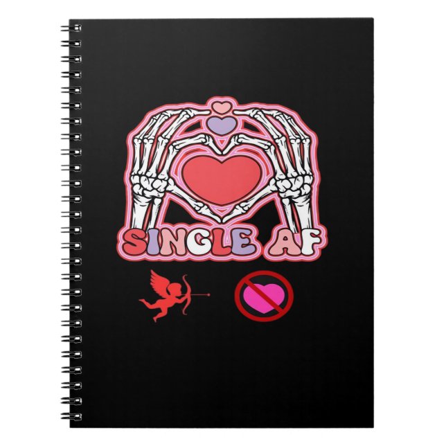 Cuaderno Cita de Hands Halloween - eslóganes escuetos y esc (Frente)