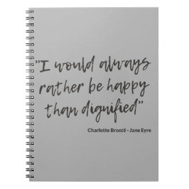 Cuaderno Cita de Jane Eyre I