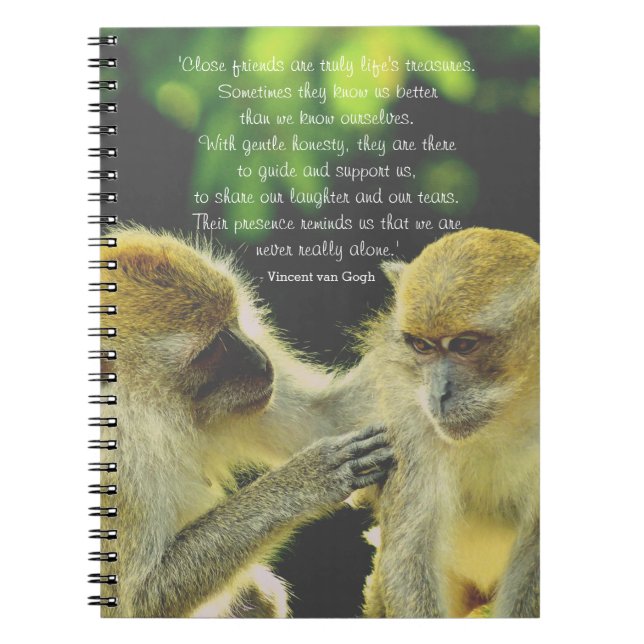 Cuaderno Cita de la amistad de Vincent van Gogh (Frente)