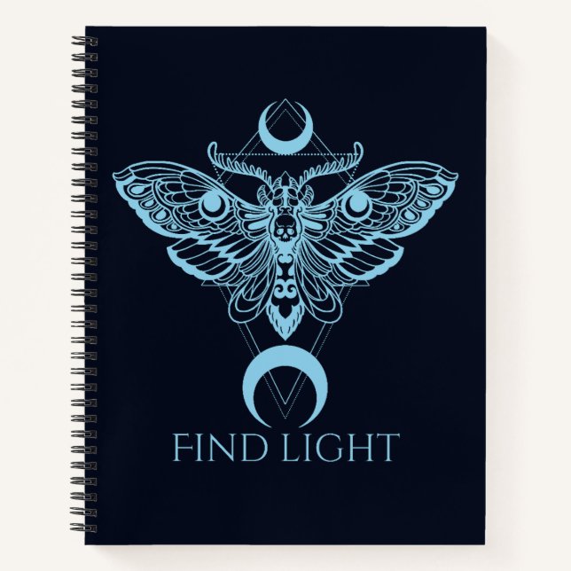 Cuaderno Cita de la polilla de luz (Anverso)
