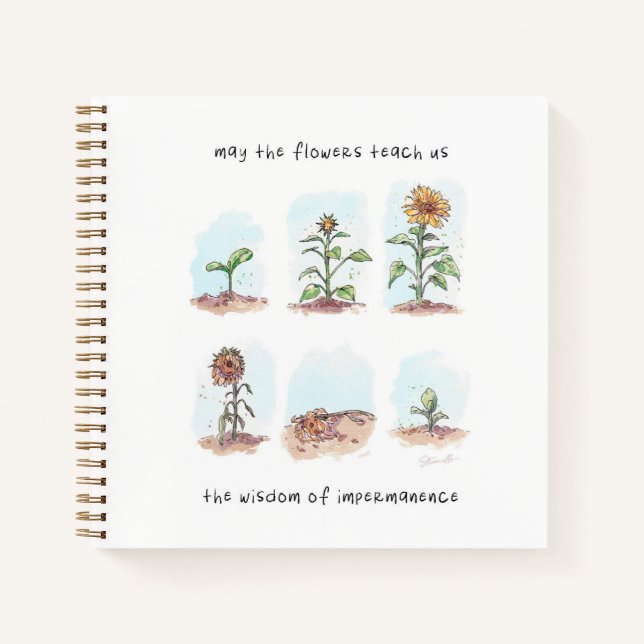 Cuaderno Cita de las flores (Anverso)