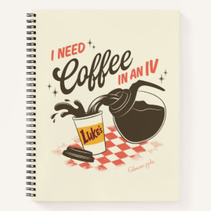 Cuaderno Cita de Luke's Coffee IV de Gilmore Girls