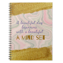Cuaderno cita de mentalidad