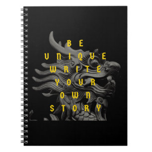 Cuaderno Cita de motivación Texto moderno y positivo