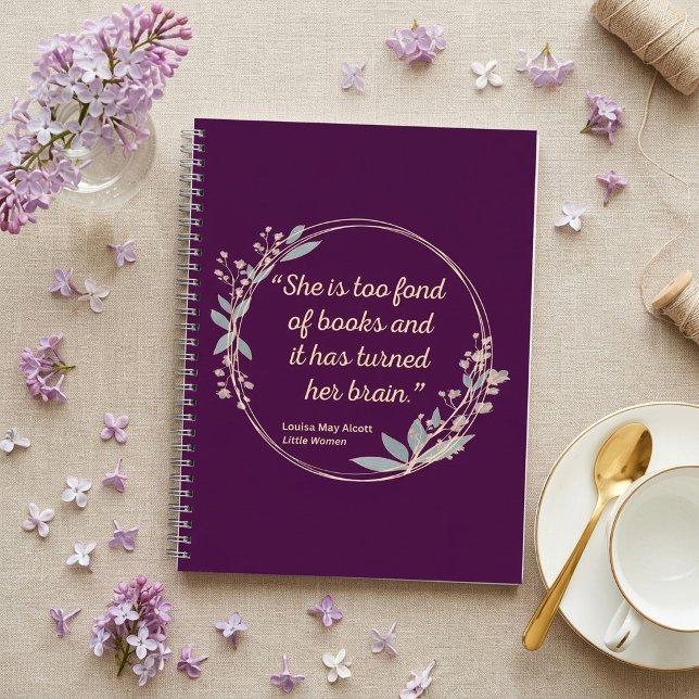 Cuaderno Cita de Mujercitas II - Estilo Adorable (Subido por el creador)