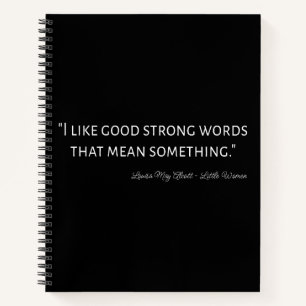 Cuaderno Cita de mujeres pequeñas IV - Estilo clásico