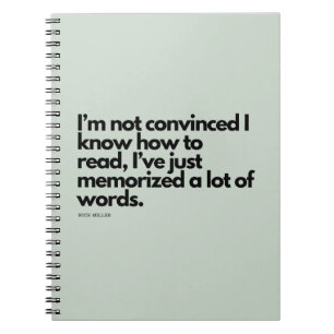 Cuaderno Cita de Nick Miller