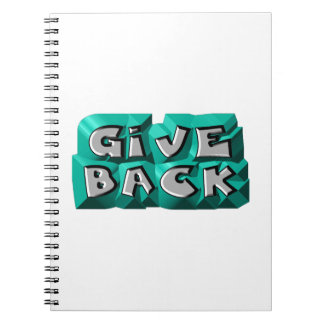 Cuaderno Cita de sabiduría de vuelta teal gris letra cincel