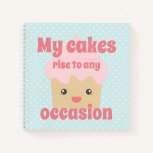 Cuaderno Cita de tarta de Kawaii