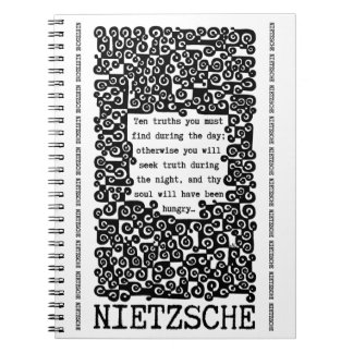 Cuaderno Cita de TEN VERDAD de Nietzsche