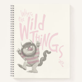 Cuaderno Cita de Where the Wild Things Are - Rosa
