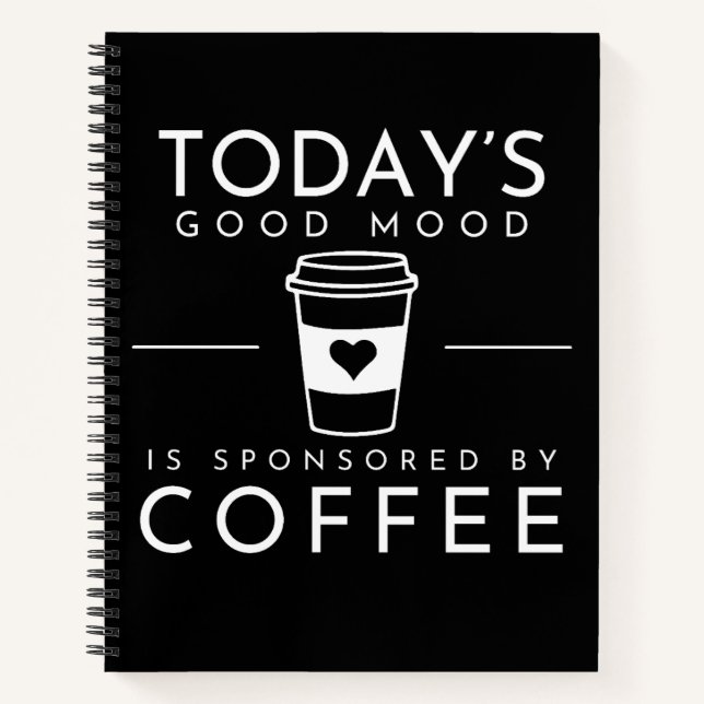 Cuaderno Cita Divertida de Café de Buen Humor (Anverso)