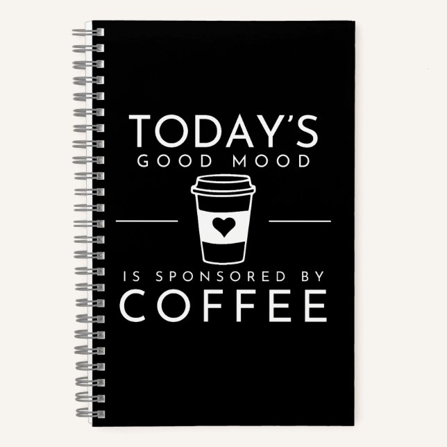 Cuaderno Cita Divertida de Café de Buen Humor (Anverso)