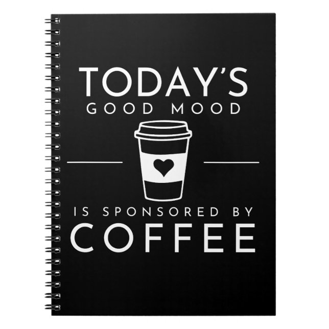 Cuaderno Cita Divertida de Café de Buen Humor (Frente)