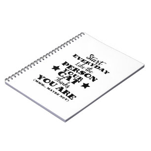 Cuaderno Cita Divertida de Gato Mascota